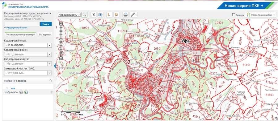 Публичная кадастровая карта твери удобный доступ к информации о недвижимости