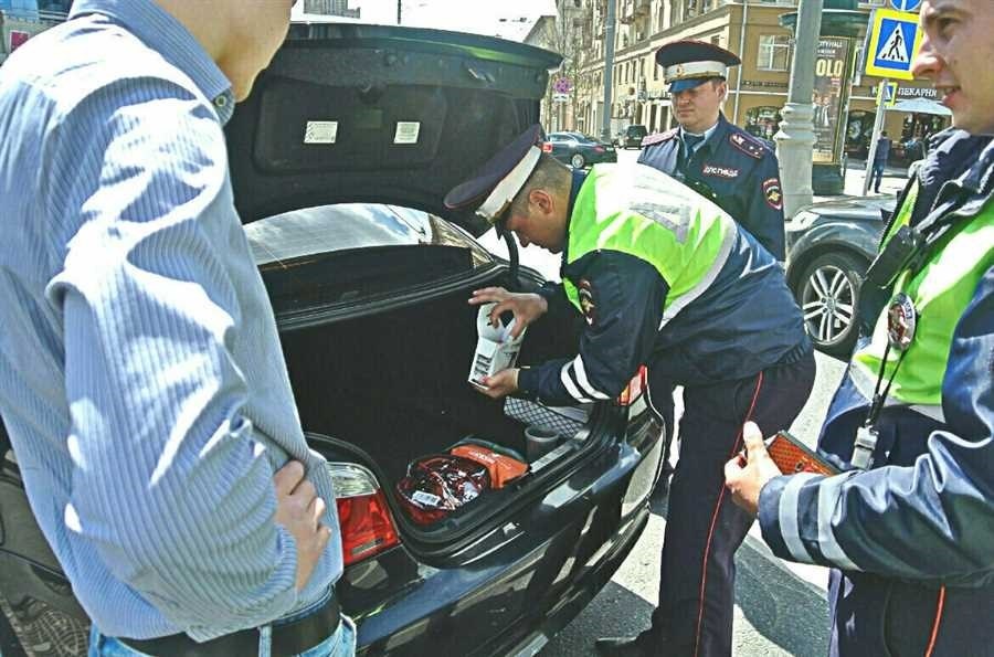 Задержание транспортного средства причины права водителя действия полиции
